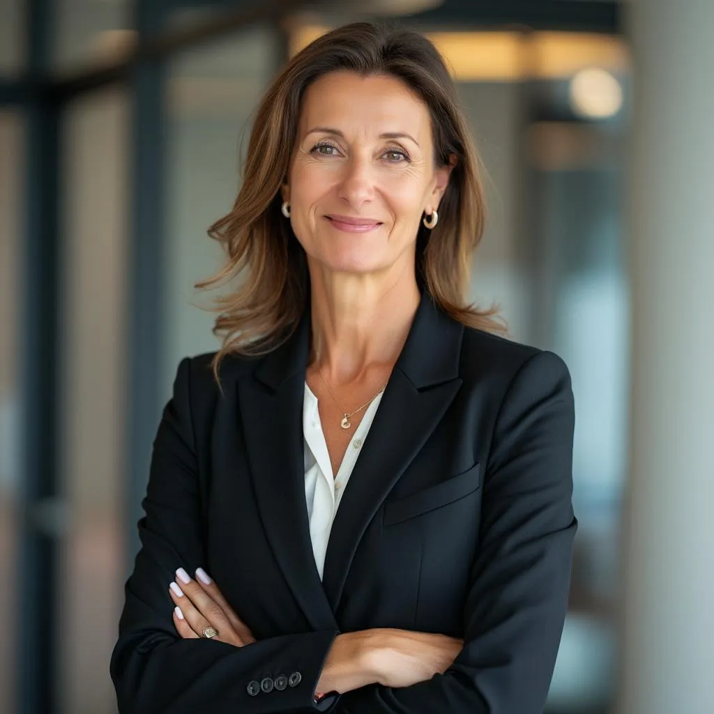 Retrato de Valentina Ríos, CFO