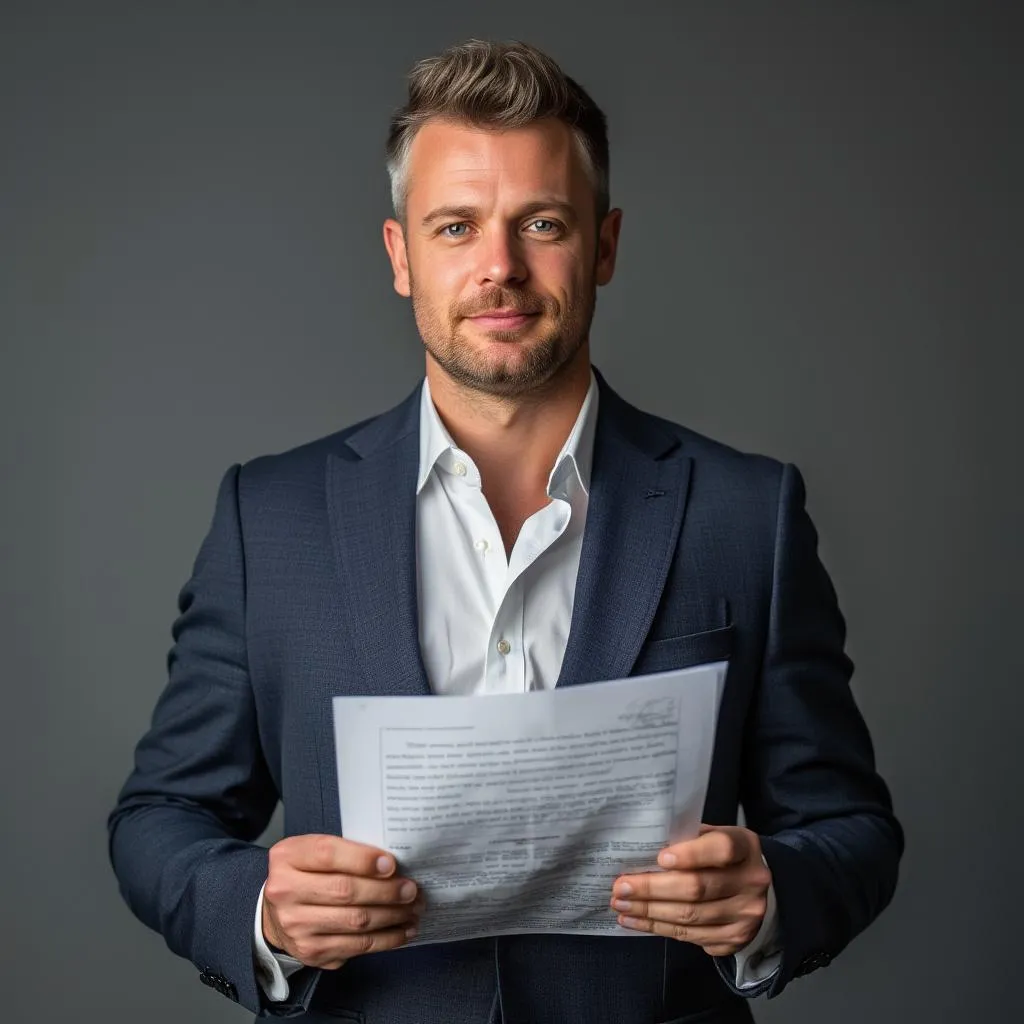 Retrato de asesor legal en regulación energética